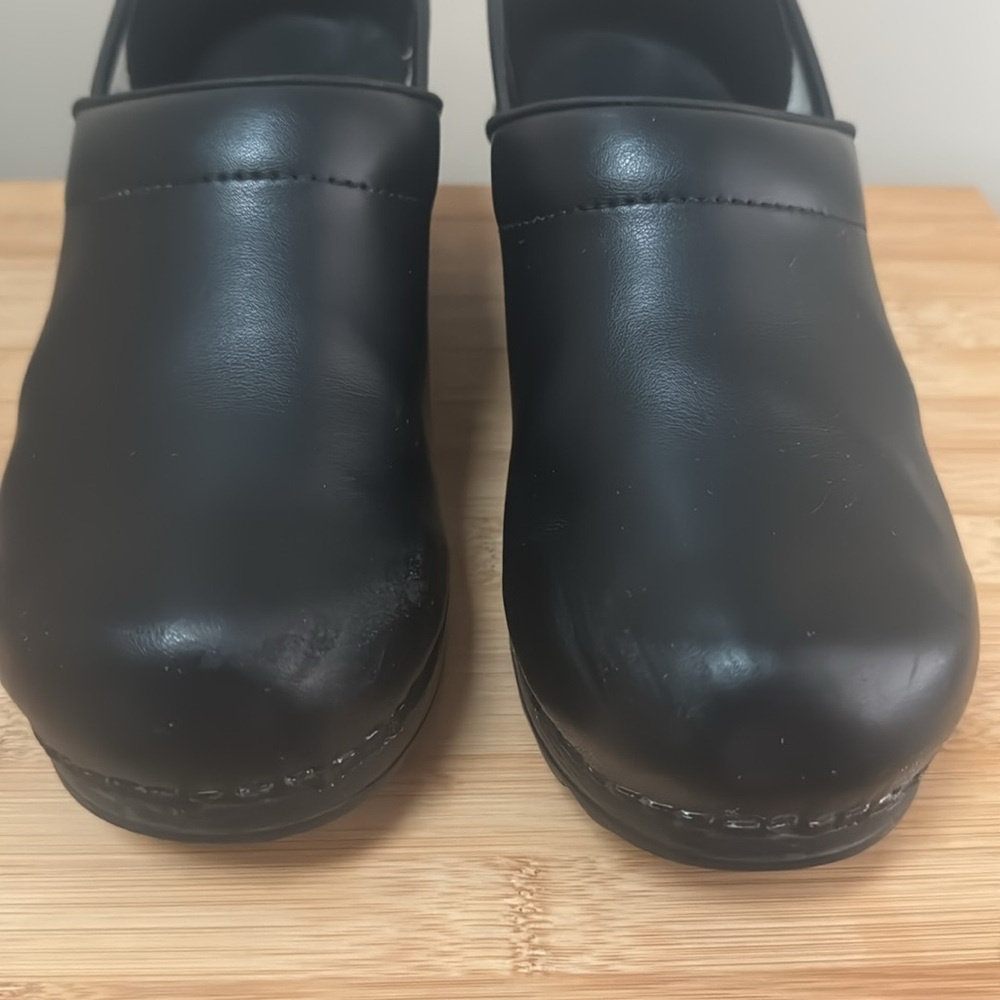 Sanita 7.5 - 8 (38)Clogs Comfort Professional Shoes Black Nursing Walking - Picture 6 of 14